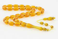 Amber Bakelite Prayer Beads