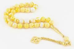 Amber Bakelite Prayer Beads