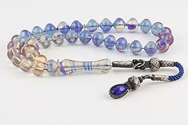 Amber Bakelite Prayer Beads