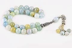 Aquamarine Prayer Beads
