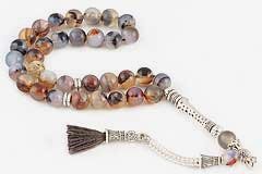 Banded Agate Prayer Beads