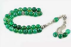 Green Agate Prayer Beads