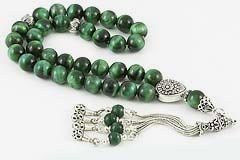 Green Tiger's Eye Prayer Beads