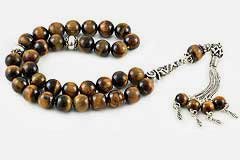 Tiger's Eye Prayer Beads