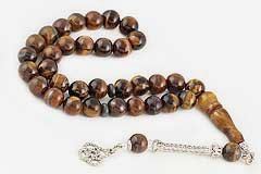 Tiger's Eye Prayer Beads