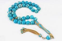 Turquoise Prayer Beads