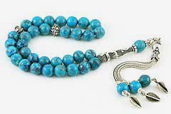 Turquoise Prayer Beads