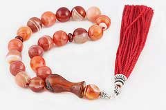 Yemen Agate Prayer Beads