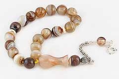 Yemen Agate Prayer Beads