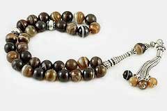 Yemen Agate Prayer Beads